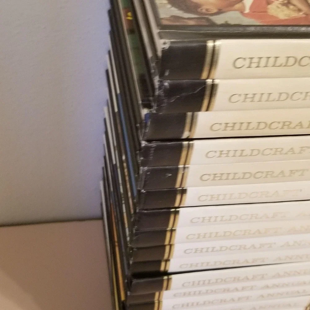 20 Childcraft Annuals Books 1973 to 1992 Homeschool Teacher Educational Summer R